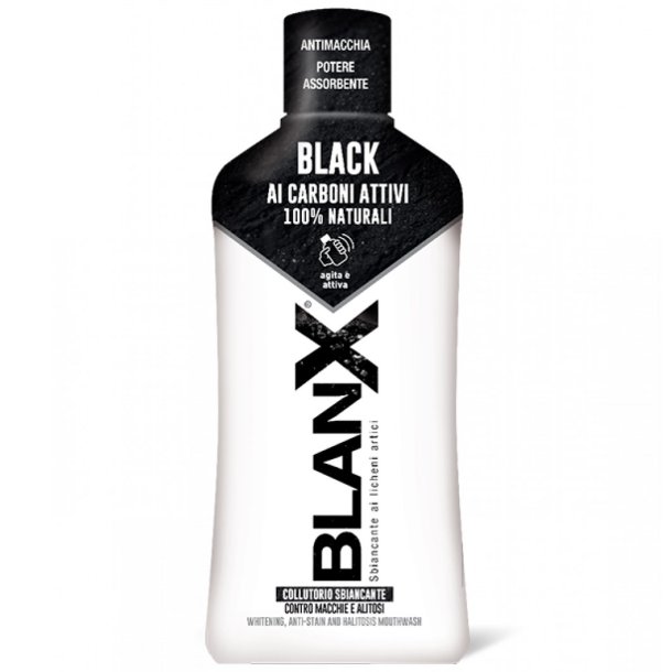 Whitening Mondwater BLANX Houtskool Black 500 ml