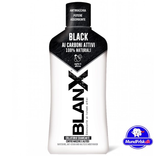 Whitening Mundwasser BLANX Charcoal Black 500 ml