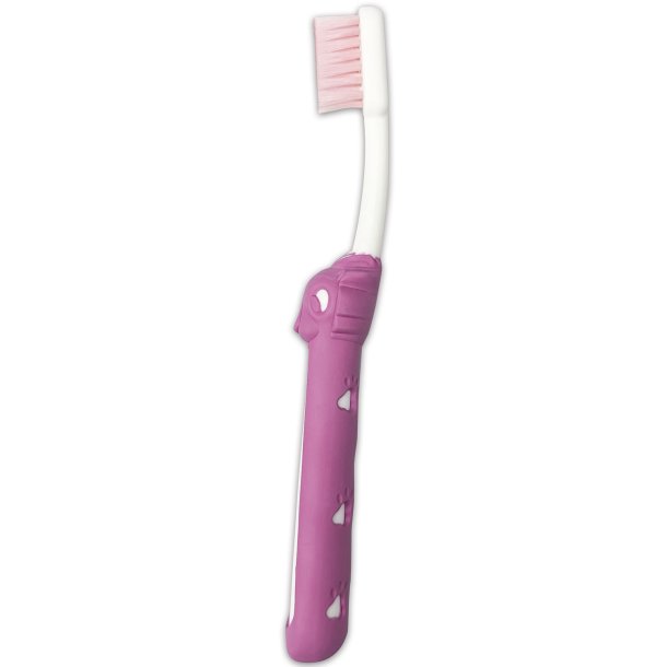 B�rnetandb�rste MIRADENT CareBrush Kids 2-6 �r PINK