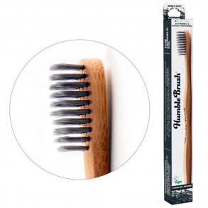 The Humble Co. CHARCOAL Bambu mjuk tandborste