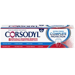 Corsodyl Tandkrm Komplett skydd Extra Fresh 75 ml