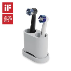 Holder Til 2 Brstehoveder Qikfresh Silikone