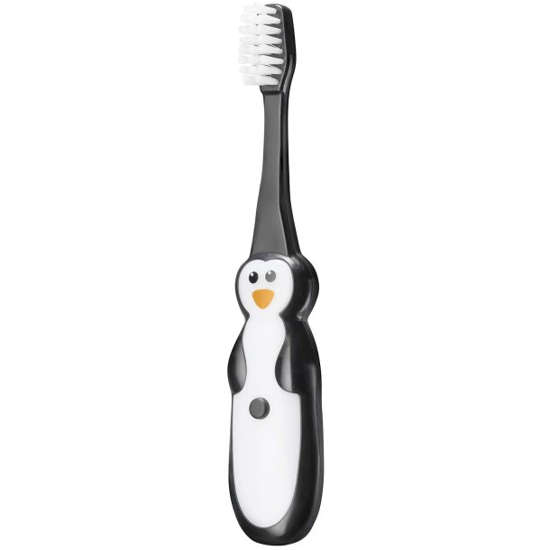 B�rnetandb�rste med Timer &amp; Lys DR SCOTT Soft PINGVIN