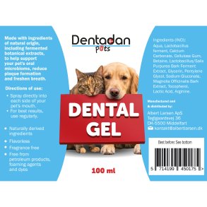 Kopi af Dentadan Pets Dental Spray til hunde og katte � 50 ml