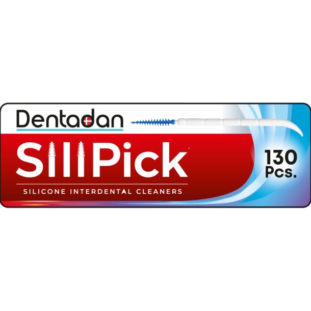 Dentadan SiliPick Silicone Interdental Cleaners 130 stk.