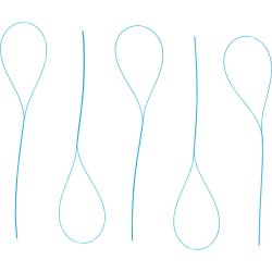 Dentadan Super Easy-Through Threaders Floss 35 pcs.