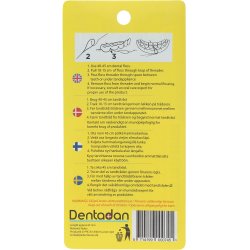 Dentadan Super Easy-Through Threaders Floss 35 pcs.