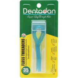 Dentadan Super Easy-Through Threaders Floss 35 pcs.