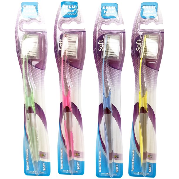 Ekulf Sensitive tandborste tv gnger avancerad
