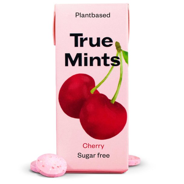 Xylitol sugtabletter True Mints Cherry