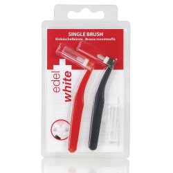 Edel+White Single Tuft Tandbrster til Mellemrum 2 stk.