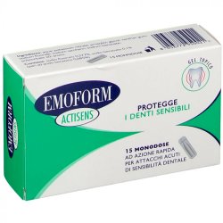 Geeli herkille hampaille ja ikenille EMOFORM Actisens 15 x 2 ml