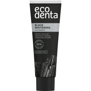 Ecodenta Black Whitening Charcoal Zahnpasta (Reisegr��e 35 ml.)