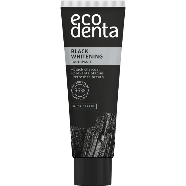 Ecodenta Black Whitening Charcoal Zahnpasta (Reisegr��e 35 ml.)