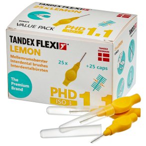 Tandex Flexi 25 st. Gapborstar ISO 3 LEMON