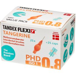 Tandex Flexi 25 st. Gapborstar ISO 1 TANGERINE