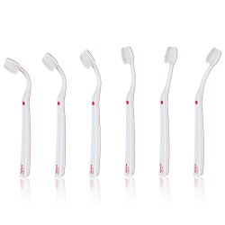 2 stk. Ultrasoft Tandbrster Edel+White Flosserbrush