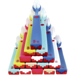 2 stk. Ultrasoft Tandbrster Edel+White Flosserbrush