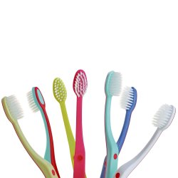 2 stk. Ultrasoft Tandbrster Edel+White Flosserbrush