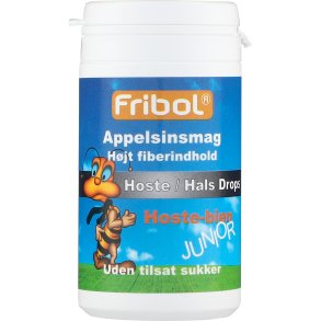 Fribol Junior Appelsin Halsdrops Sukkerfri Hostebolcher 60g