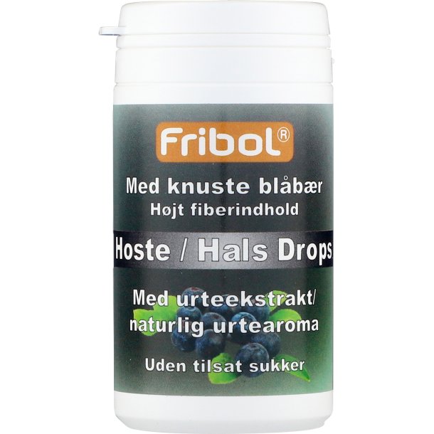 Fribol Blbr Halsdroppar Sockerfria Hosttabletter 60g