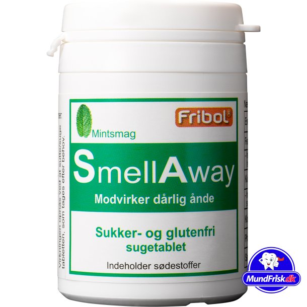 SmellAway Sugetabletter mod drlig nde FRIBOL 50g