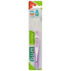 GUM Tandborste ActiVital SOFT Mjuka borst