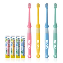 GUM Babytandborste 0-2 r