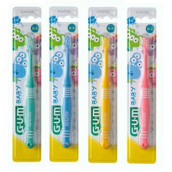 GUM Babytandborste 0-2 r