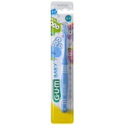 GUM Babytandborste 0-2 r