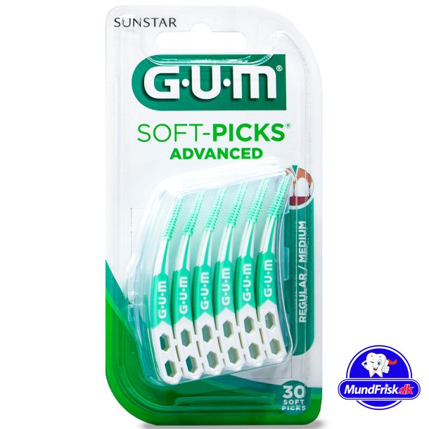 GUM Soft - Picks Advanced MEDIUM 30 Stk.