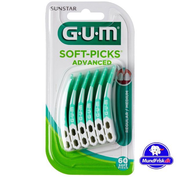 GUM Soft-Picks Advanced MEDIUM 60 stk.