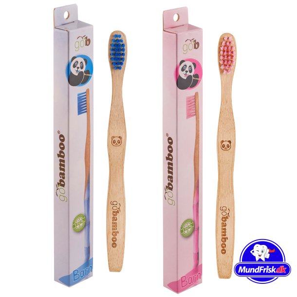 GoBamboo Bambuszahnb&uuml;rste f&uuml;r Kinder