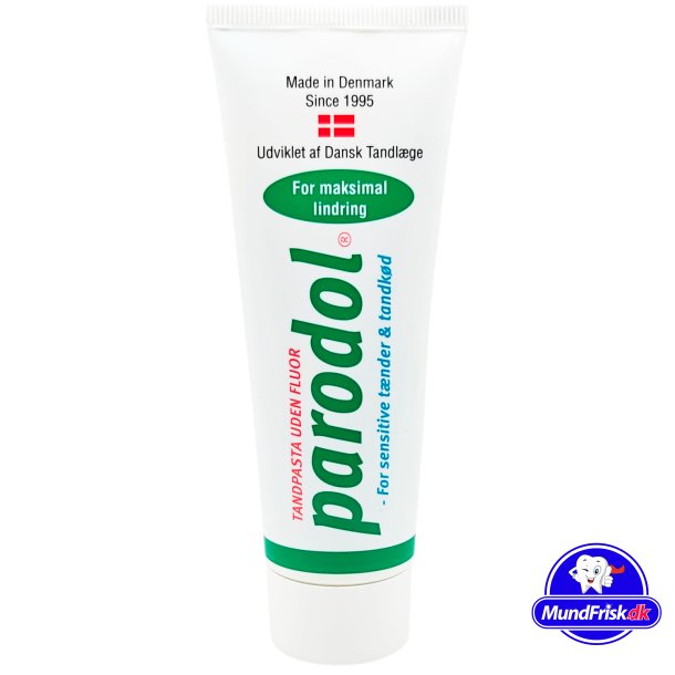 Parodol Sensitive Teeths & Gum Fluoridivapaa hammastahna VIHRE