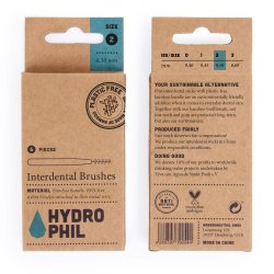 Bredygtige Mellemrumsbrster Hydrophil 0.50 mm ISO 2