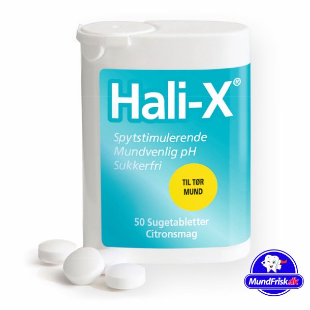 Hali-X Til Tr Mund Sukkerfrie Citrus Sugetabletter