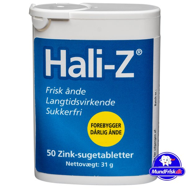 Hali-Z Zink Lutschpastillen gegen Mundgeruch