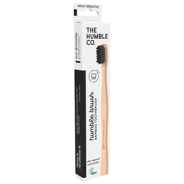  Bambus Tandb�rste The Humble Co. Sensitive Bl�de B�rsteh�r SORT