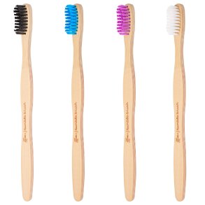 Bamboo Toothbrush Humble Co. Flat Curved SOFT 1 st.