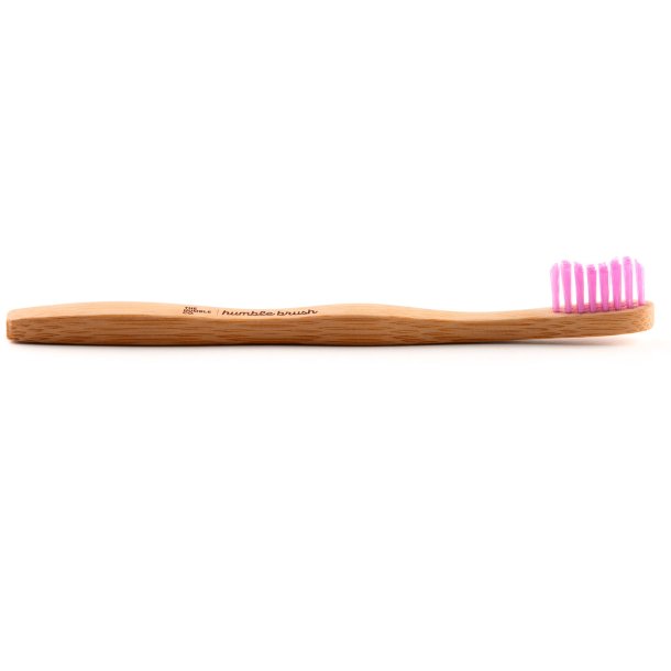 Bambus Tandb�rste Ultra-Soft Til B�rn The Humble Co. Kids PINK