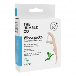 Tandtrds-bjler The Humble Co. Mint Twin Floss Picks