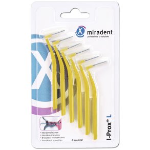 Space borstar Miradent I-Prox L x-fin 0,5 mm GUL