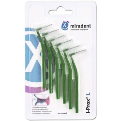 Mellemrumsbrster Miradent I-Prox L Medium 0.7 mm GRN