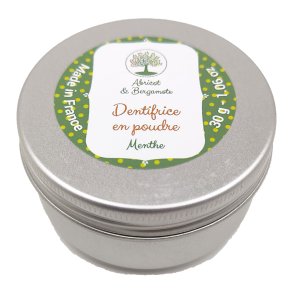 Ekologisk tandkrm Powder Eco-conseils Mint