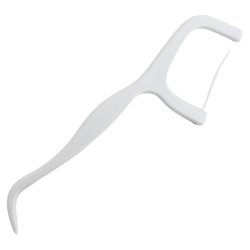 Flosspicks 75 stuks CS MEDIC Waxed Floss Picks Mint