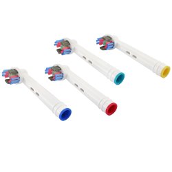 Vita rena borsthuvuden fr Oral-B 3D White kompatibel