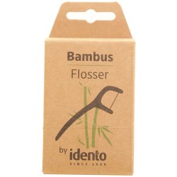 Idento Bamboo Flosser Flosshllare 8 st.