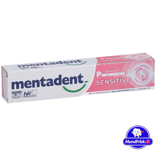 Mentadent Zahnpasta Sensitive Z&auml;hne 75 ml