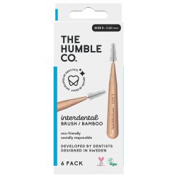 The Humble Co. Bambus Mellemrumsbrster ISO 3 0.6 mm BL