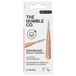 The Humble Co. Bambu Spacer Borstar Storlek O 0,4 mm - ROSA